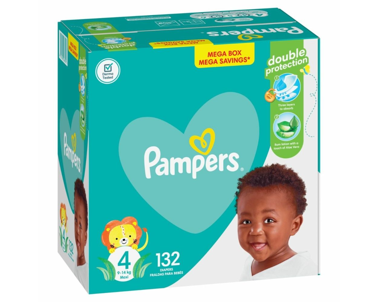 pampers 4 mega box plus