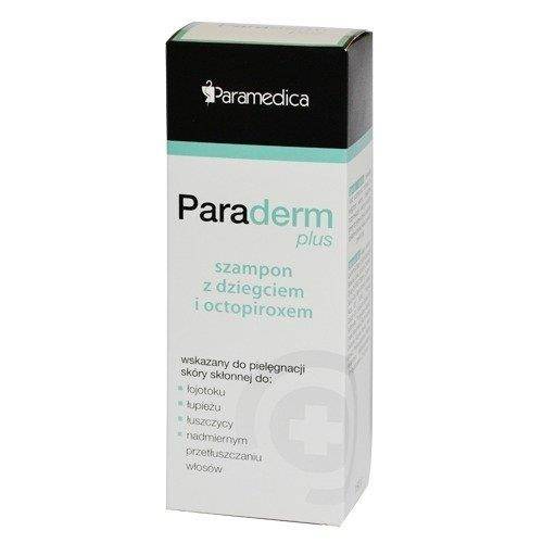 paraderm plus szampon z dziegciem