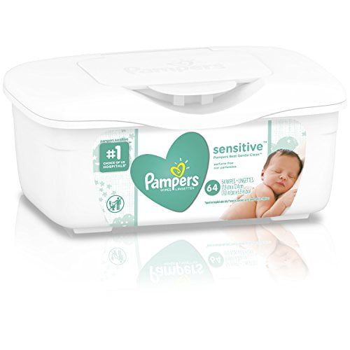 pampers wet wipes box