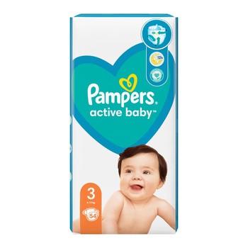 pieluszki jednorazowe pampers active baby 3