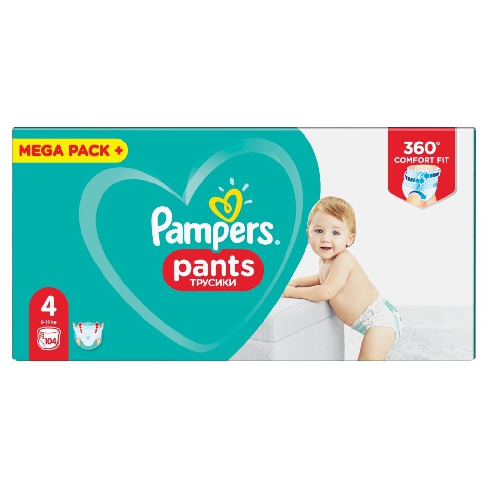 pampers pants 4 104 sztuki