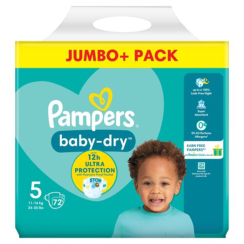 pampers active jumbo pack 5 72 pcs