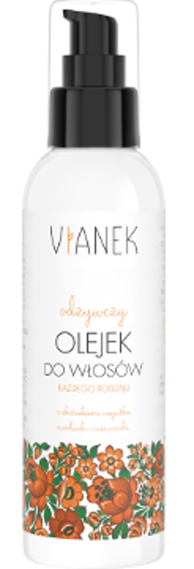 olejek do włosów 200 ml firmy włoskiej