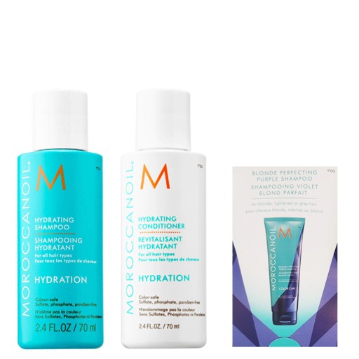 szampon nawilżający moroccanoil i odzywka