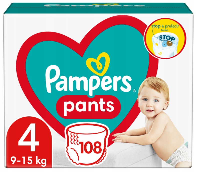 pampers pants 4 164 szt