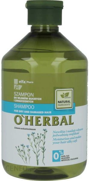 oherbal na suche i zniszczone włosy szampon i odżywka foirum
