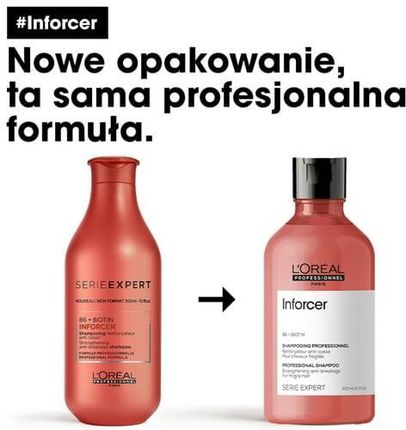 oreal professionnel inforcer szampon do włosów łamliwych 300 ml