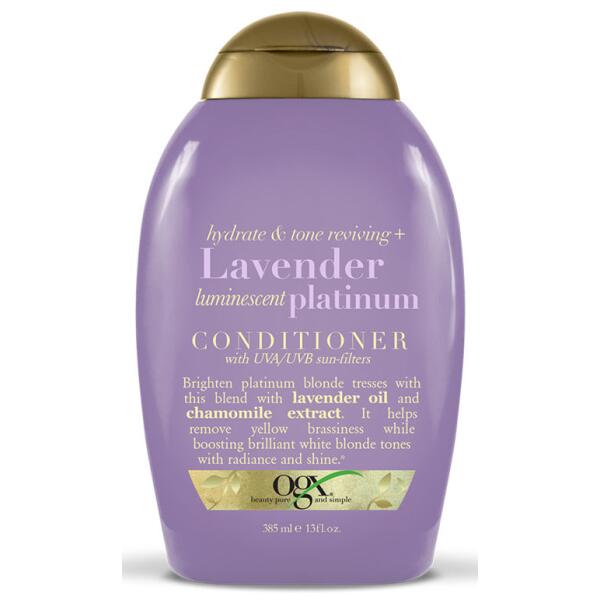ogx odżywka do włosów lavender luminescent platinum