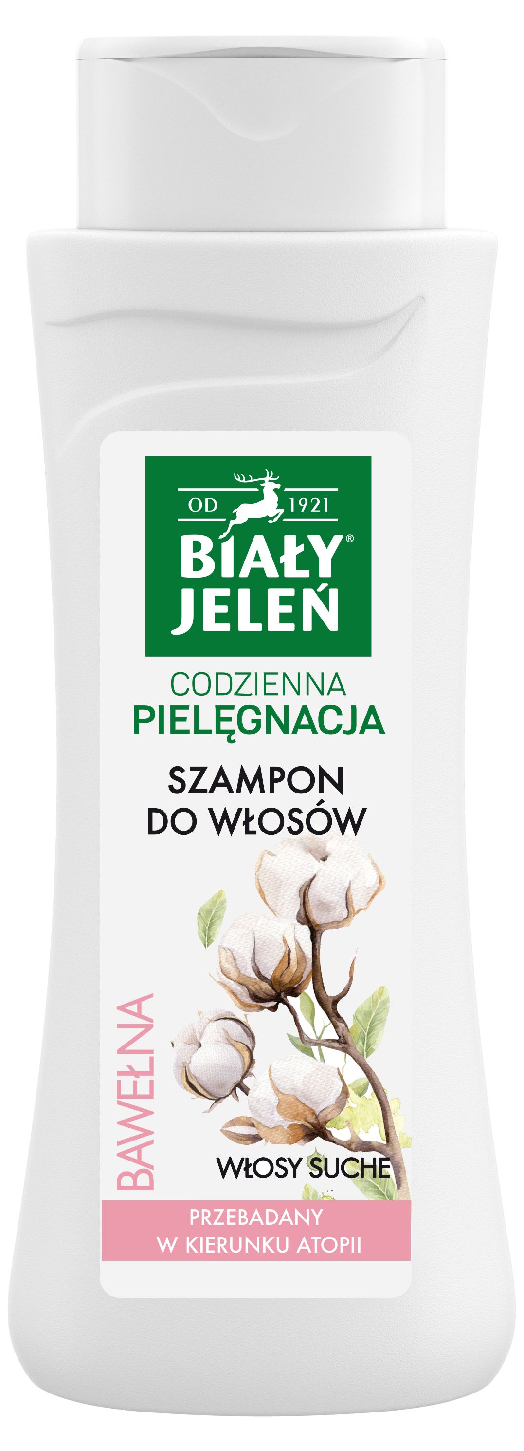 biały jeleń hipoalergiczny szampon z czystą bawełną gdzie kupić