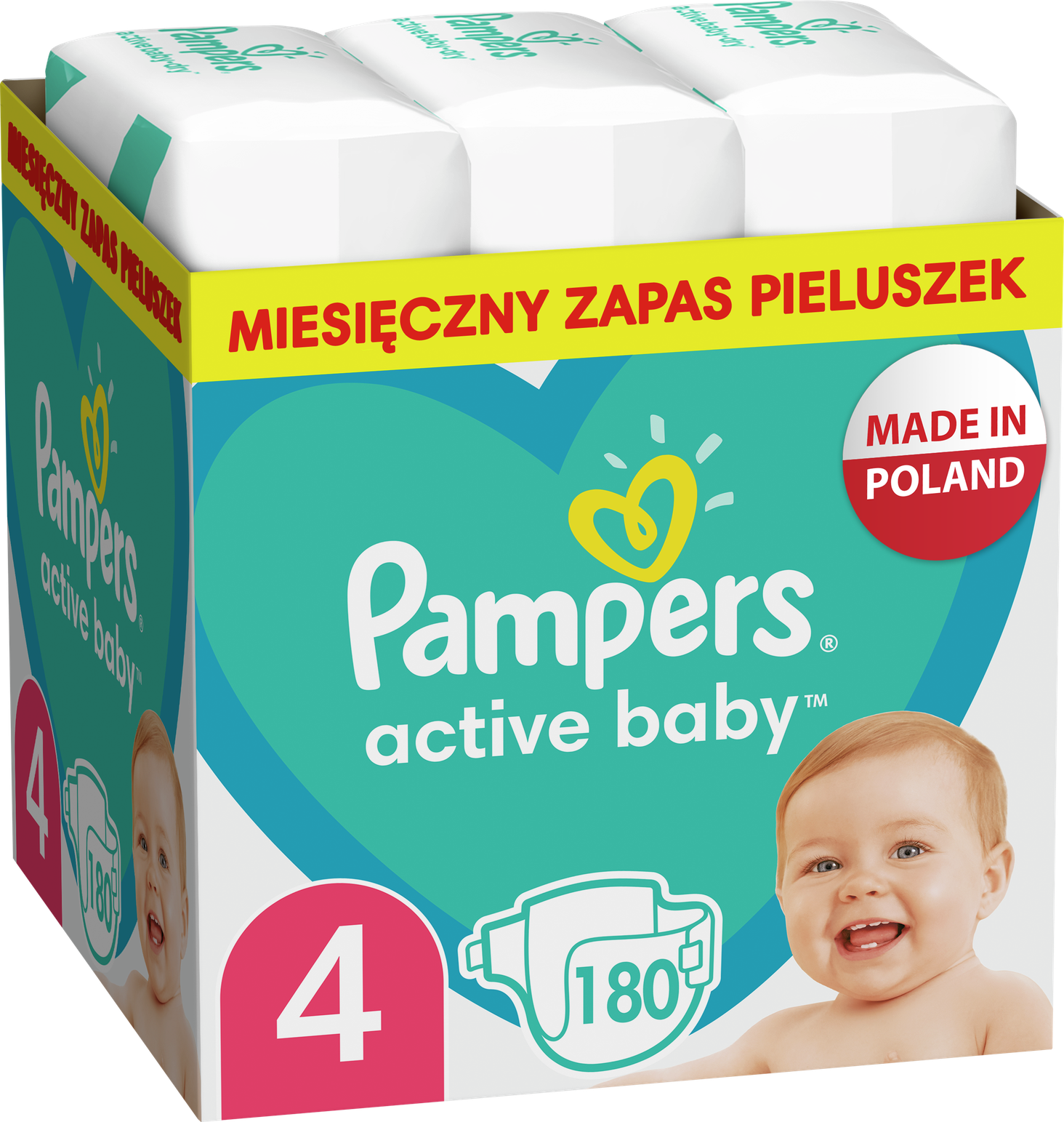 pampers active baby dry 3 208 szt ceneo