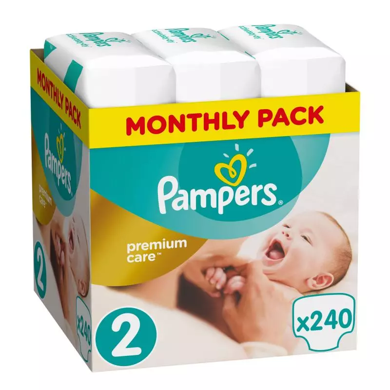 pampers premium care 3 240 szt