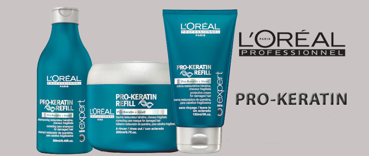 loreal pro-keratin refill szampon z keratyną