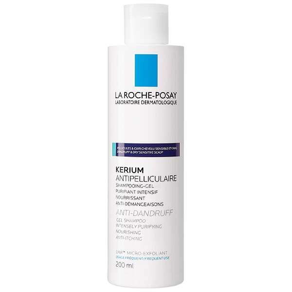 la roche-posay kerium przeciwłupieżowy szampon-żel 200 ml