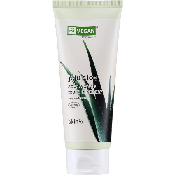 skin79 pianka myjąca do twarzy jeju aloe foam