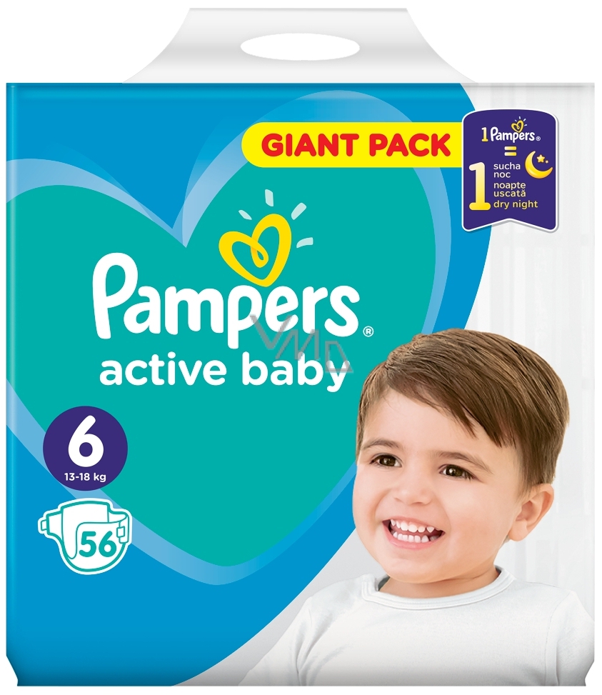 pampers active baby 6 extra large