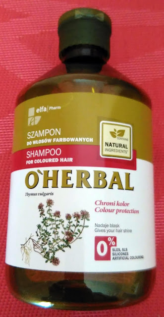 szampon do włosów farbowanych o herbal
