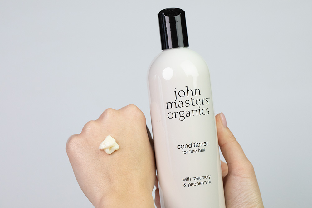 john masters organics rosemary & peppermint szampon do włosów delikatnych