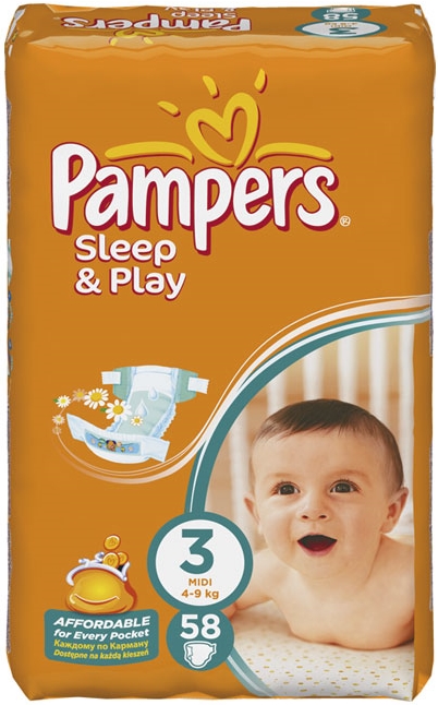 pampers 3 sleep and play