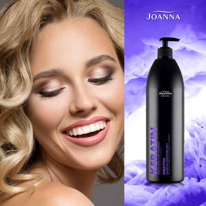 joanna pro szampon odbudowujący z keratyną