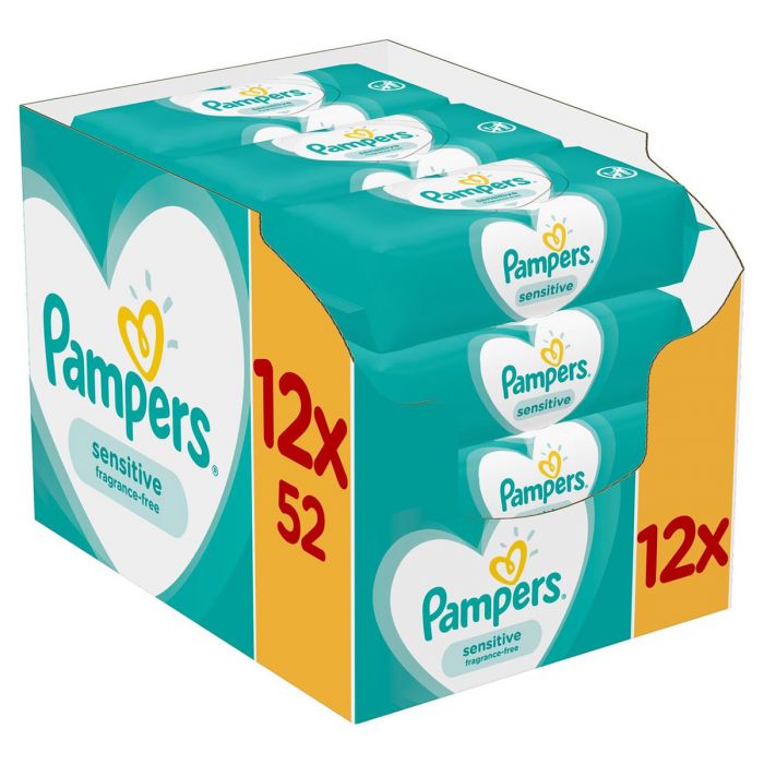 pampers sensitive 12