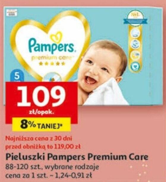 pampers premium care 1 88 szt promocja