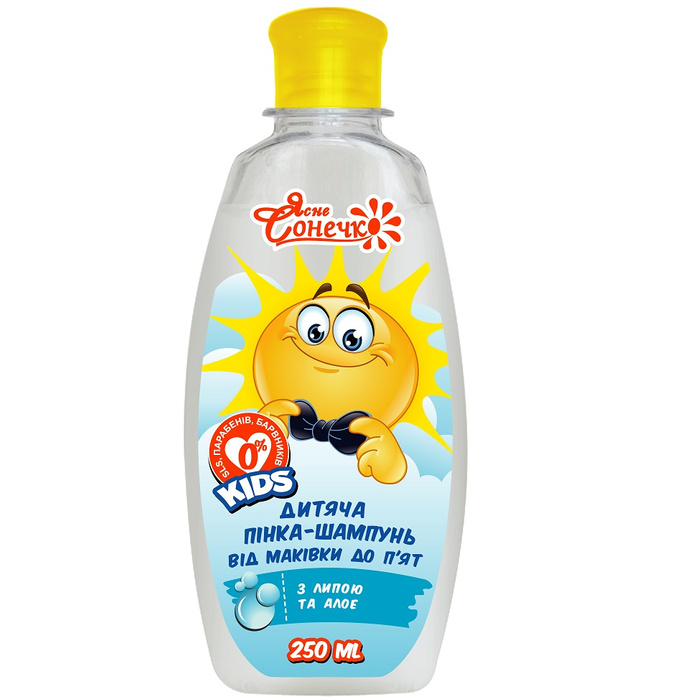 szampon dla dzieci w piance
