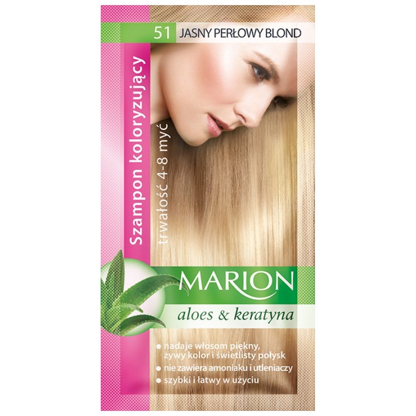 szampon koloryzujący marion color opalizujacy blond