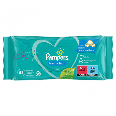 chusteczki nawilżane pampers baby fresh clean sklad