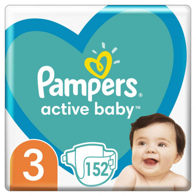 pampers active baby 3 208
