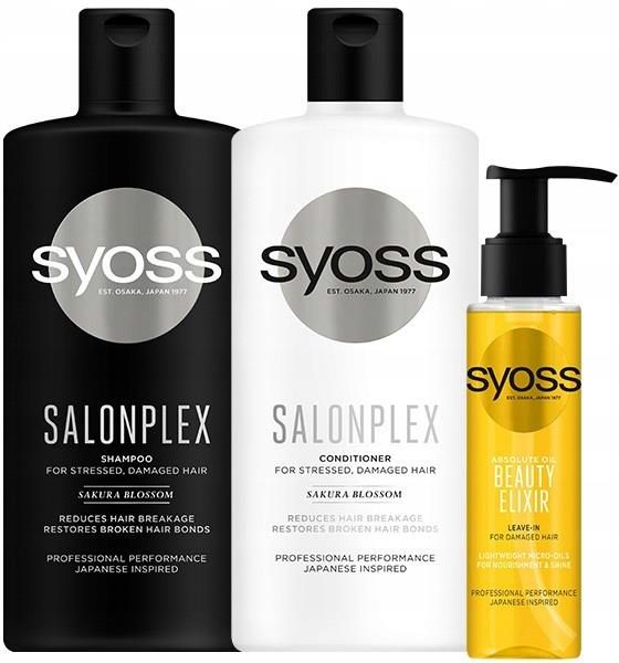 syoss salon plex szampon