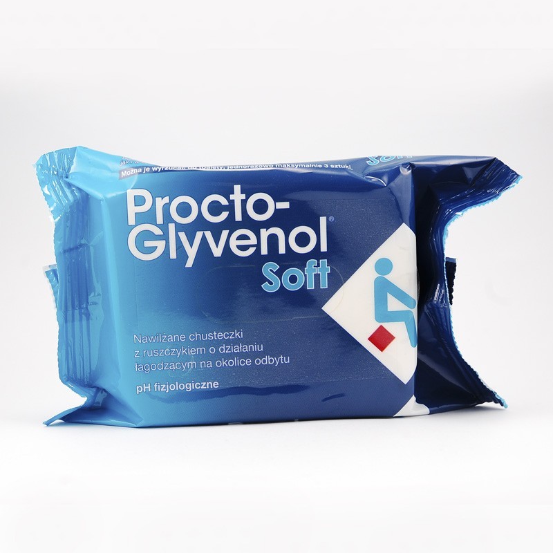procto-glyvenol soft chusteczki nawilżane 30 szt doz