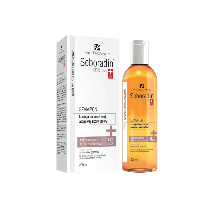 seboradin sensitive szampon do wrażliwej atopowej skóry głowy inci