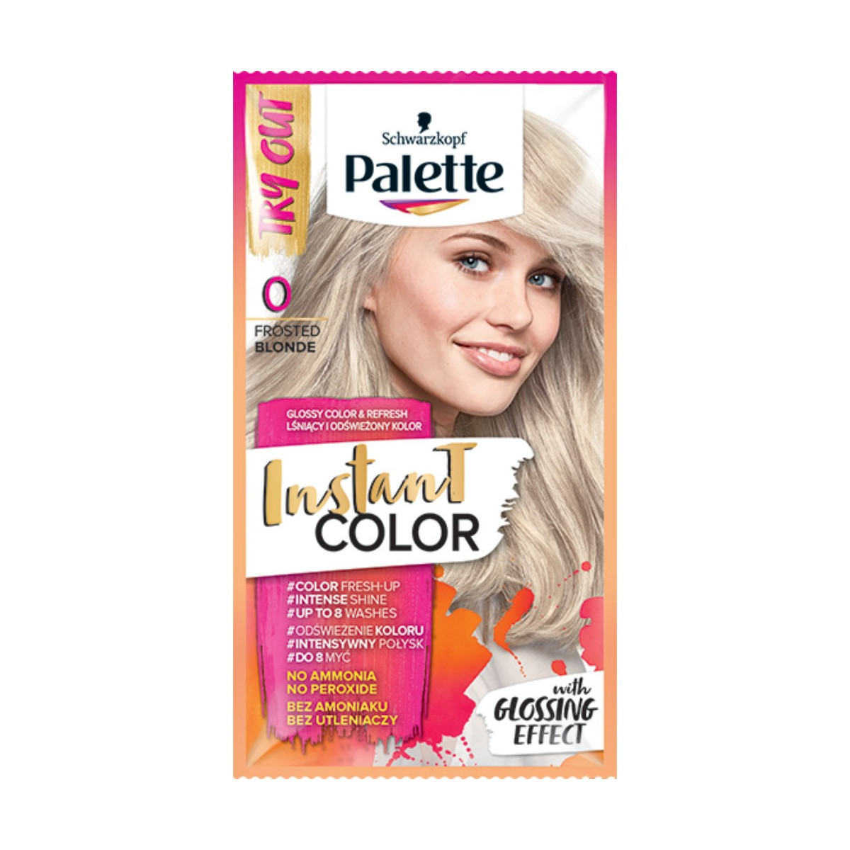 palette instant color szampon koloryzujący nr 7 intensywna miedź