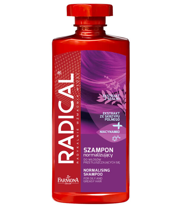 radical szampon przeciw przetłuszczające natura