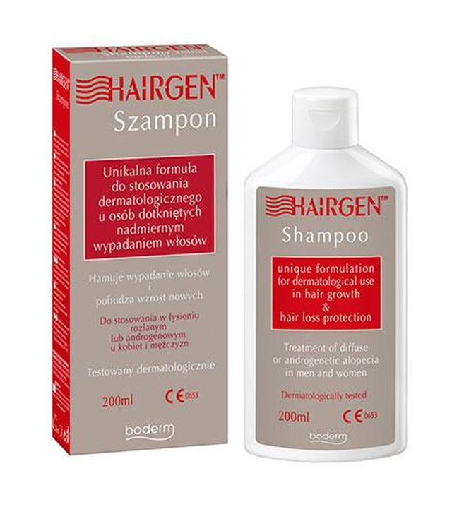 hairgen szampon na nadmierne wypadanie włosów opinie