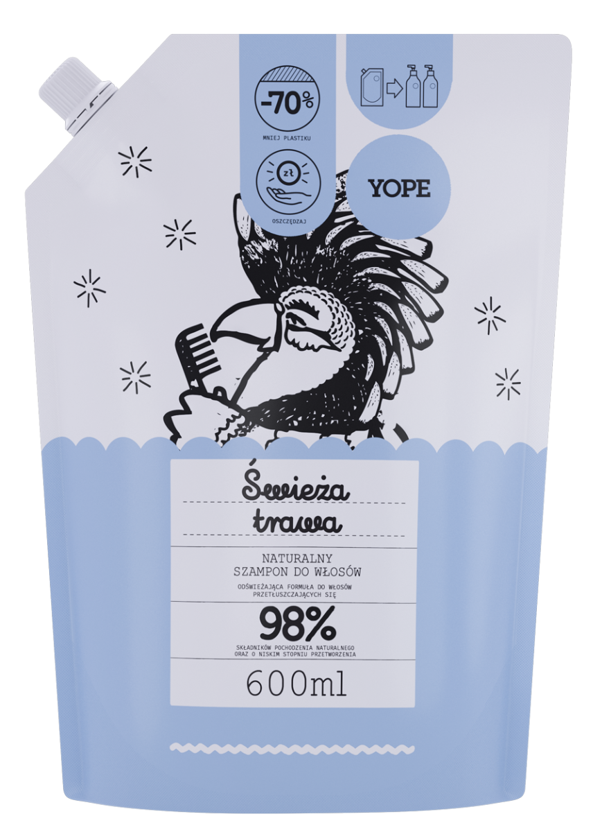 yope naturalny szampon świeża trawa skład