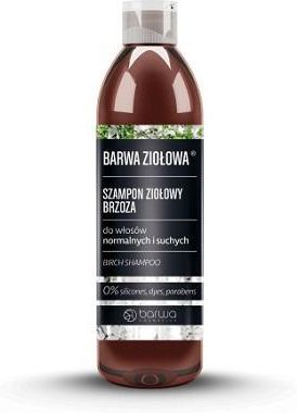 barwa ziołowa szampon brzozowy do włosów normalnych i suchych 250ml