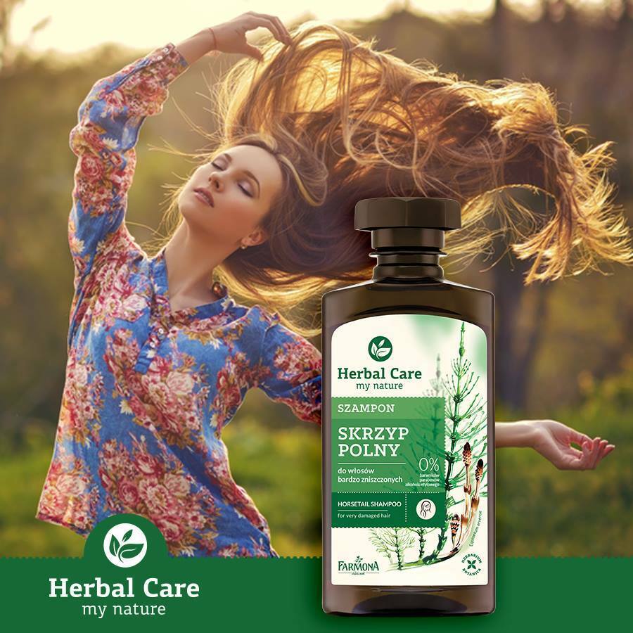 herbal care szampon skrzyp polny 330ml