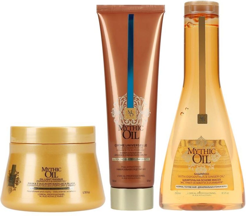 loreal mythic oil szampon do włosów cienkich 250ml opinie