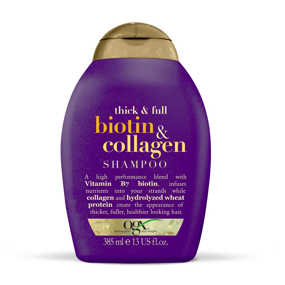 organix biotyna i kolagen szampon z biotyną i kolagenem hebe