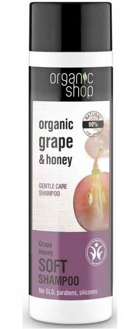 organic shop winogronowy miód organiczny szampon do włosów skład