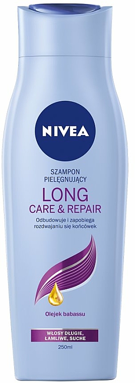 szampon i odżywka nivea long repair