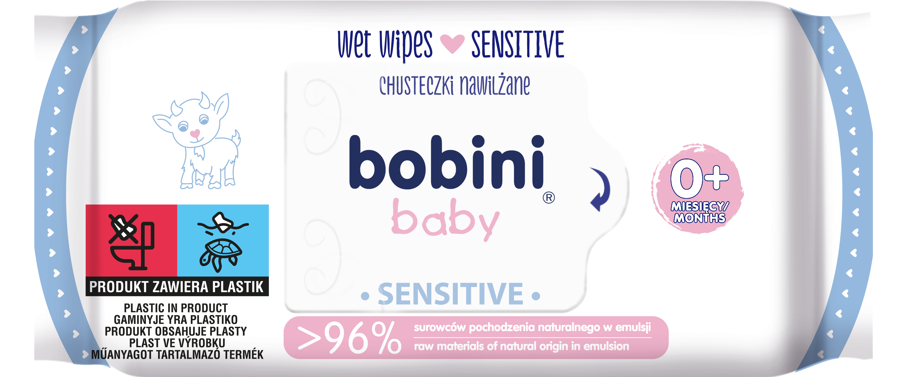 bobini baby chusteczki nawilżane dla niemowląt hebe