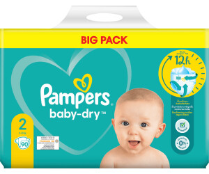 pampers new baby dry 2 100 sztuk