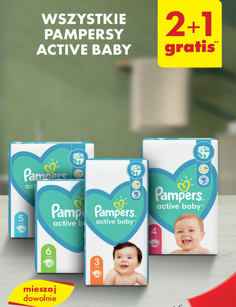 pampersy pampers promocja