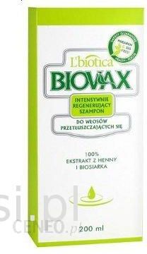 szampon biovax do włosów przetłuszczających się