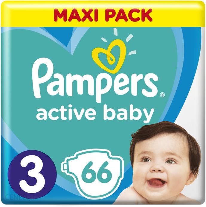 pampers active 3 ceneo