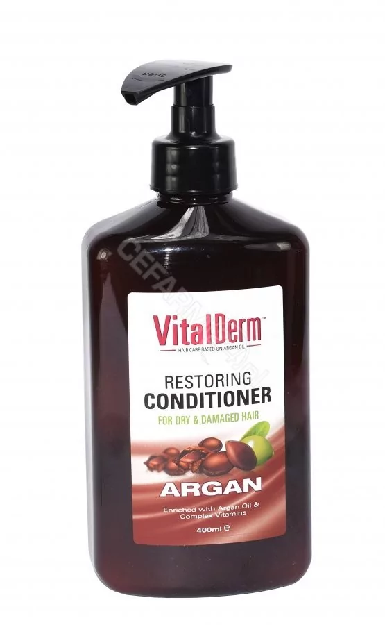 vitalderm odbudowujący szampon do włosów 400ml