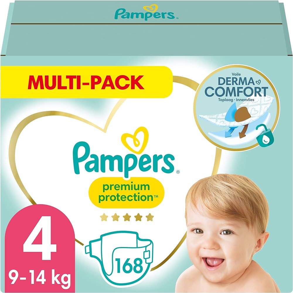 pampers premioum 4 168