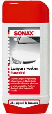 sonax szampon z woskiem opinie